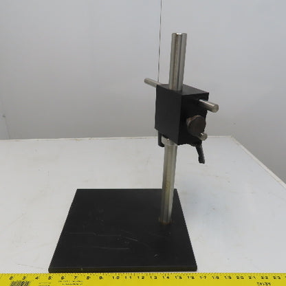 Inspection Comparator Stand Indicator Holder 11"x12" Steel Base 17" Post