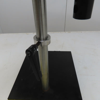 Inspection Comparator Stand Indicator Holder 11"x12" Steel Base 17" Post