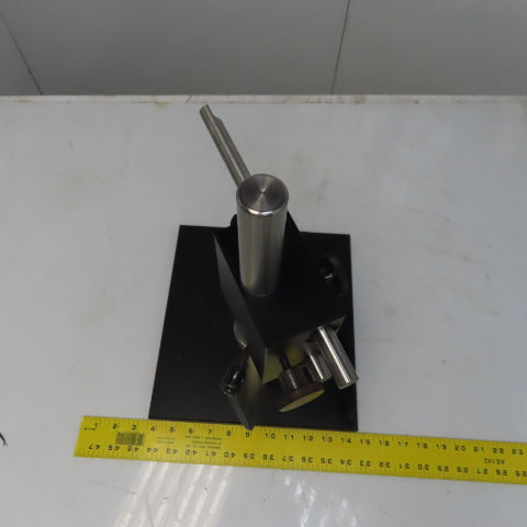 Inspection Comparator Stand Indicator Holder 11"x12" Steel Base 17" Post