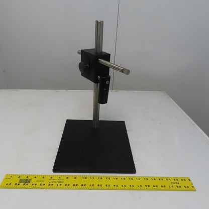 Inspection Comparator Stand Indicator Holder 11"x12" Steel Base 17" Post