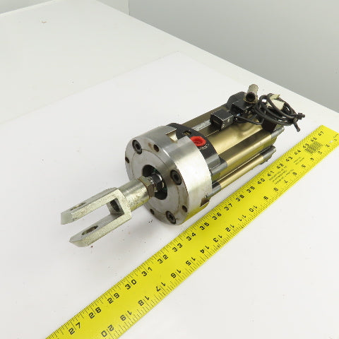 Rexroth Mecman 168-08-0501-1 Pneumatic Cylinder 50mm Stroke 80mm Bore 25mm Rod