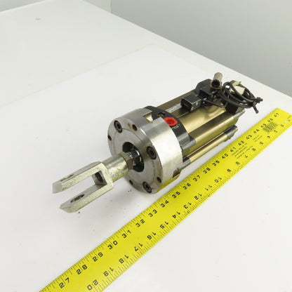 Rexroth Mecman 168-08-0501-1 Pneumatic Cylinder 50mm Stroke 80mm Bore 25mm Rod
