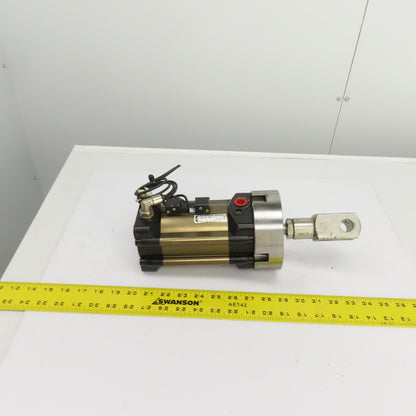 Rexroth Mecman 168-08-0501-1 Pneumatic Cylinder 50mm Stroke 80mm Bore 25mm Rod