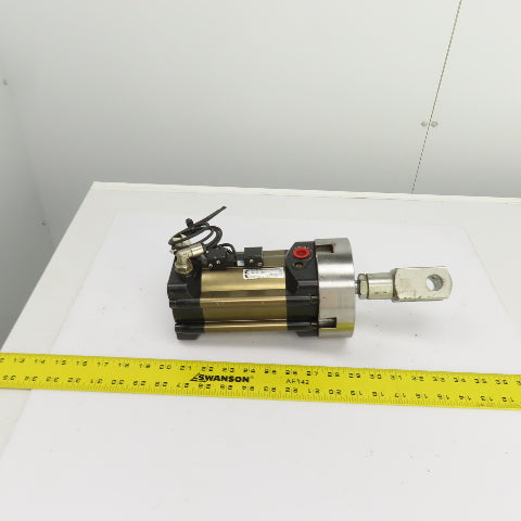 Rexroth Mecman 168-08-0501-1 Pneumatic Cylinder 50mm Stroke 80mm Bore 25mm Rod