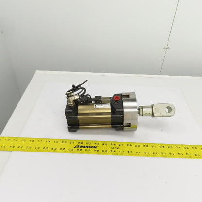 Rexroth Mecman 168-08-0501-1 Pneumatic Cylinder 50mm Stroke 80mm Bore 25mm Rod