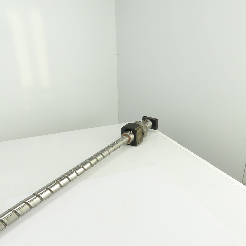 1-1/2" Ball Screw 1.5" Lead 68" OAL From Finn-Power F5-25SB/AM CNC Turret Punch