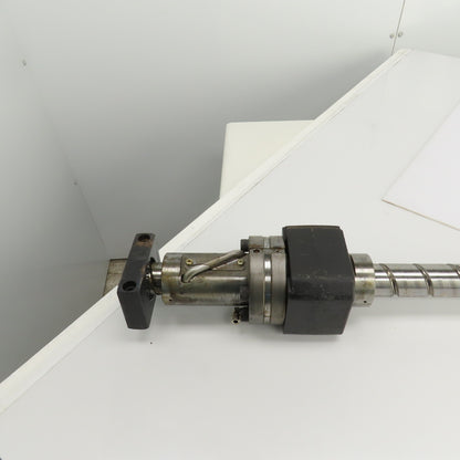 1-1/2" Ball Screw 1.5" Lead 68" OAL From Finn-Power F5-25SB/AM CNC Turret Punch