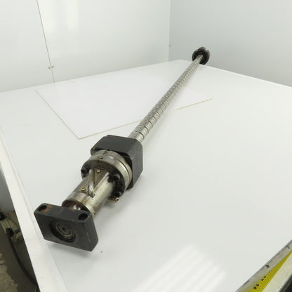 1-1/2" Ball Screw 1.5" Lead 68" OAL From Finn-Power F5-25SB/AM CNC Turret Punch