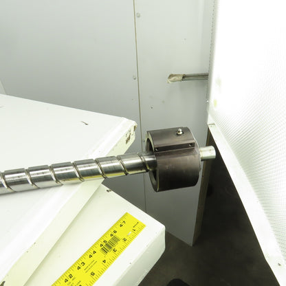 1-1/2" Ball Screw 1.5" Lead 68" OAL From Finn-Power F5-25SB/AM CNC Turret Punch