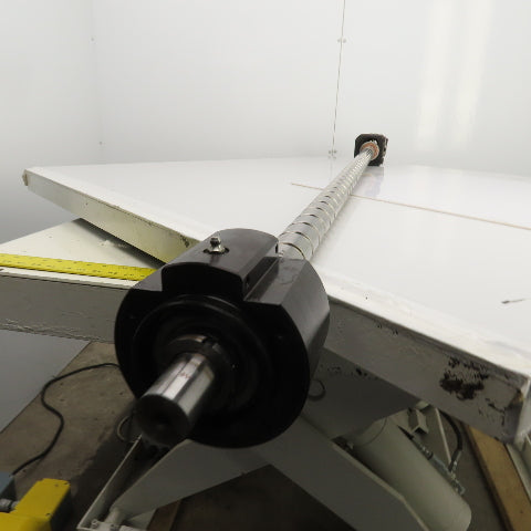 1-1/2" Ball Screw 1.5" Lead 68" OAL From Finn-Power F5-25SB/AM CNC Turret Punch