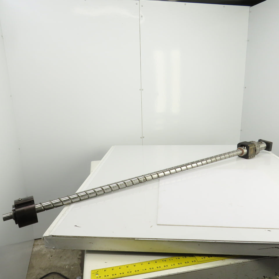 1-1/2" Ball Screw 1.5" Lead 68" OAL From Finn-Power F5-25SB/AM CNC Turret Punch