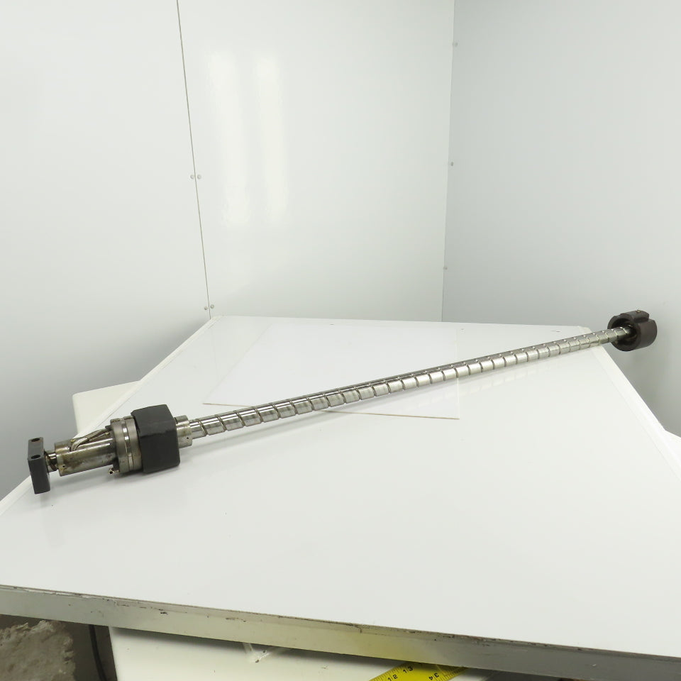 1-1/2" Ball Screw 1.5" Lead 68" OAL From Finn-Power F5-25SB/AM CNC Turret Punch