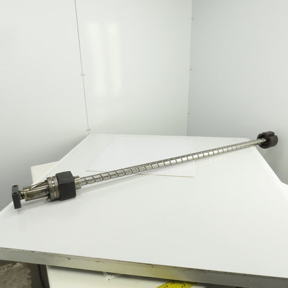 1-1/2" Ball Screw 1.5" Lead 68" OAL From Finn-Power F5-25SB/AM CNC Turret Punch