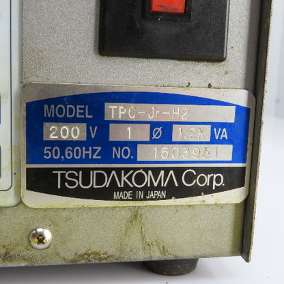 Tsudakoma TPC-JR-H2 Rotary Indexing Controller 200V 1PH 1.2kVA 50/60HZ