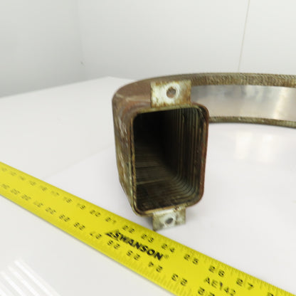 46-1/2" OAL Steel Enclosed Cable Carrier Energy Chain 4-1/4" x 2-3/4" ID