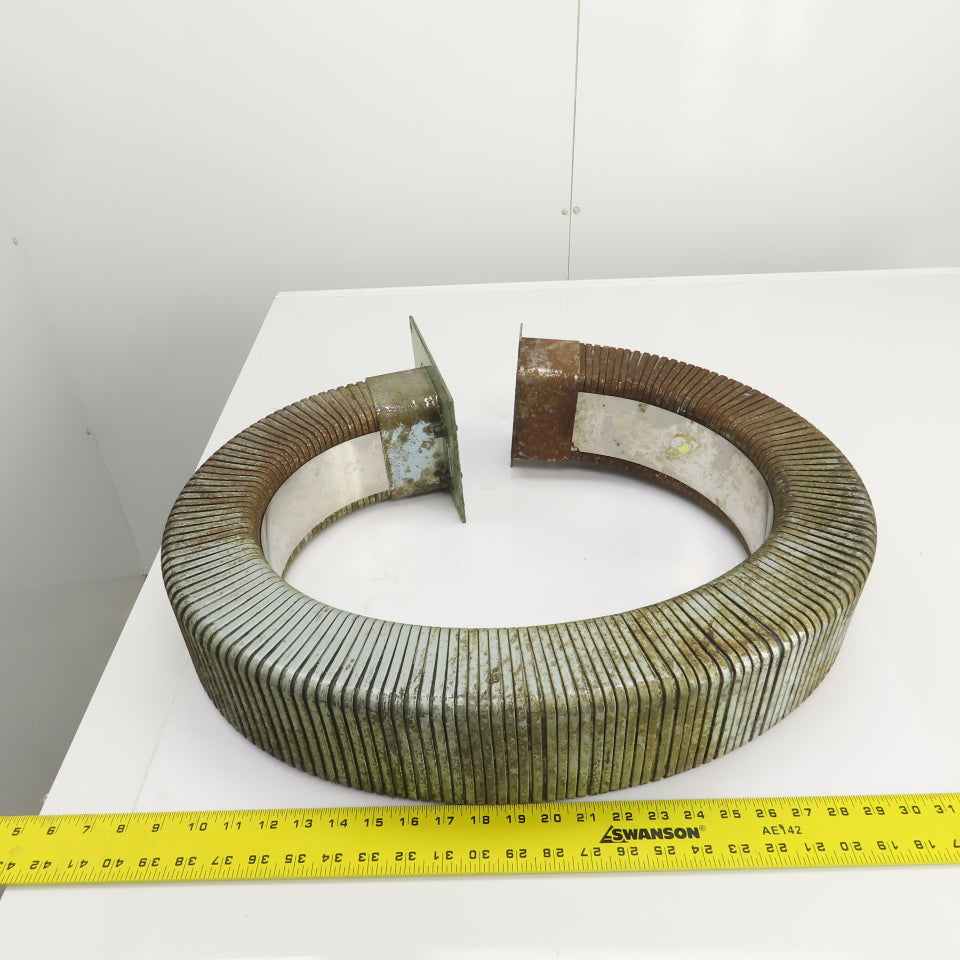 46-1/2" OAL Steel Enclosed Cable Carrier Energy Chain 4-1/4" x 2-3/4" ID