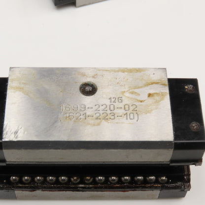 Star 1699-220-02 20mm Profile Rail Bearing Ball Slide Lot Of 2