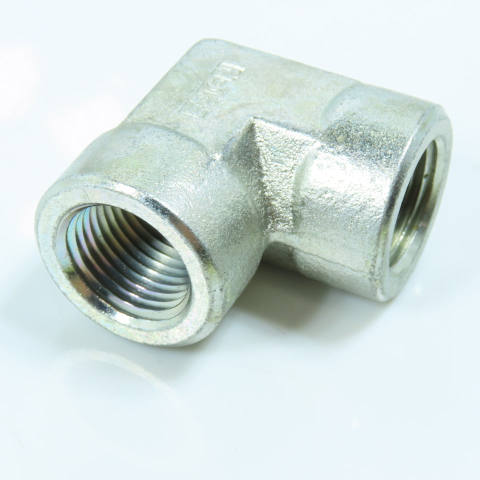Eaton 2087-8-8S Hydraulic Adapter 90° Elbow 1/2"-14 NPT Female x Female Lot of 3