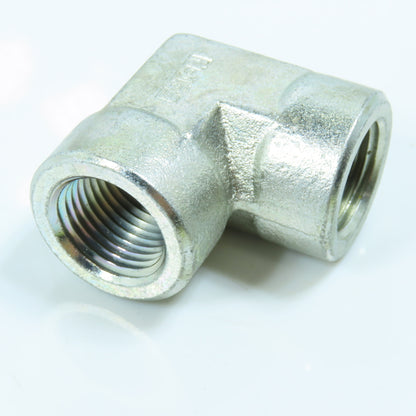 Eaton 2087-8-8S Hydraulic Adapter 90° Elbow 1/2"-14 NPT Female x Female Lot of 3