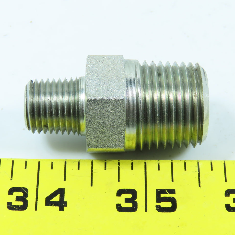 Eaton 1/4" x 3/4" NPT Male Hydraulic Adapter Reducer Bushing Fitting Lot of 7