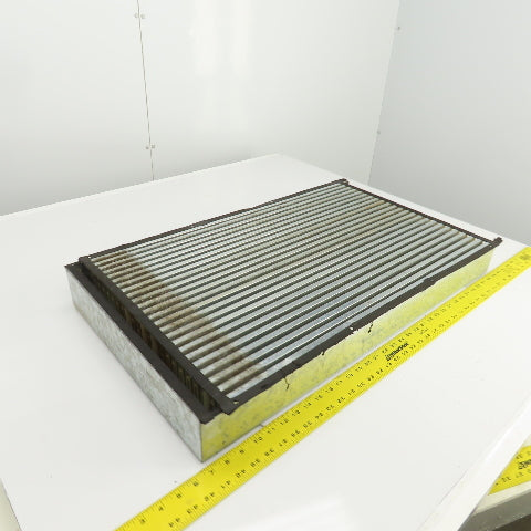 32-1/4" x 19-1/4" Fin Style Heat Exchanger 30" x 3-1/2" Fins