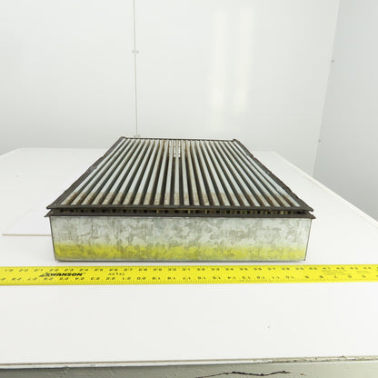 32-1/4" x 19-1/4" Fin Style Heat Exchanger 30" x 3-1/2" Fins