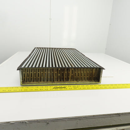 32-1/4" x 19-1/4" Fin Style Heat Exchanger 30" x 3-1/2" Fins