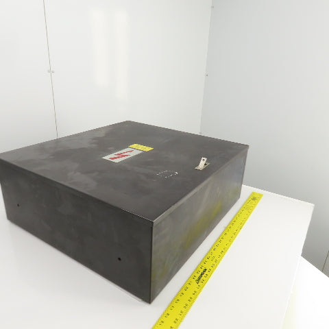 27-1/2" x 25-1/2" x 10" Wall Mount Electrical Enclosure W/Hinged Door