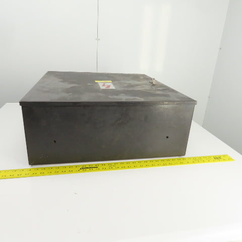 27-1/2" x 25-1/2" x 10" Wall Mount Electrical Enclosure W/Hinged Door