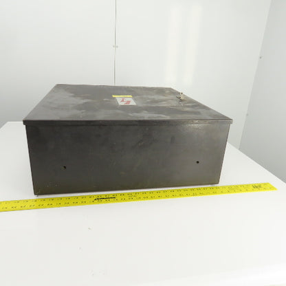 27-1/2" x 25-1/2" x 10" Wall Mount Electrical Enclosure W/Hinged Door