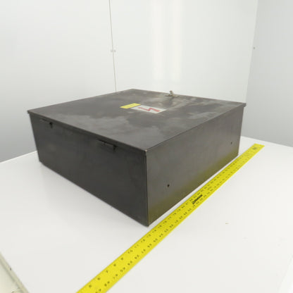 27-1/2" x 25-1/2" x 10" Wall Mount Electrical Enclosure W/Hinged Door