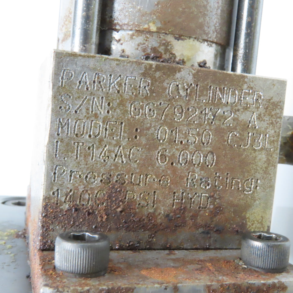 6" Stroke Hydraulic Press Crimp Centering Fixture