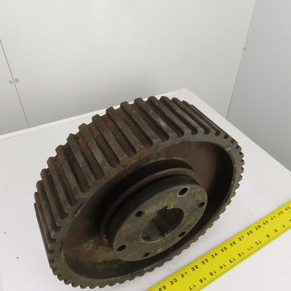 48xH300-F Timing Pulley 3" Wide 48 Teeth 2.975" Bore 13-1/4" OD