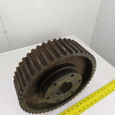 48xH300-F Timing Pulley 3" Wide 48 Teeth 2.975" Bore 13-1/4" OD