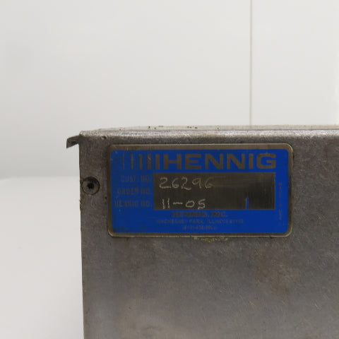 Hennig 25-1/2" Wide Steel Telescopic Way Cover 32" Long Extended