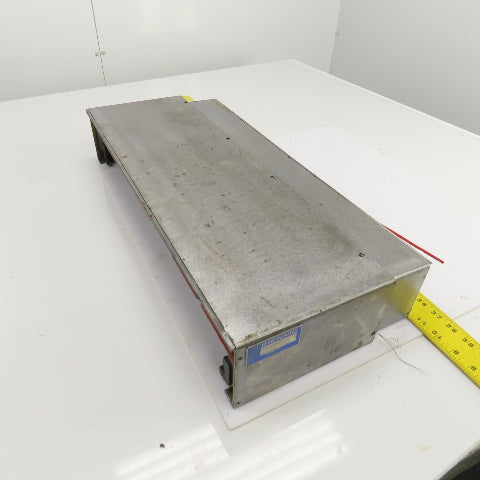 Hennig 25-1/2" Wide Steel Telescopic Way Cover 32" Long Extended