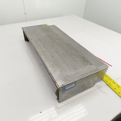 Hennig 25-1/2" Wide Steel Telescopic Way Cover 32" Long Extended