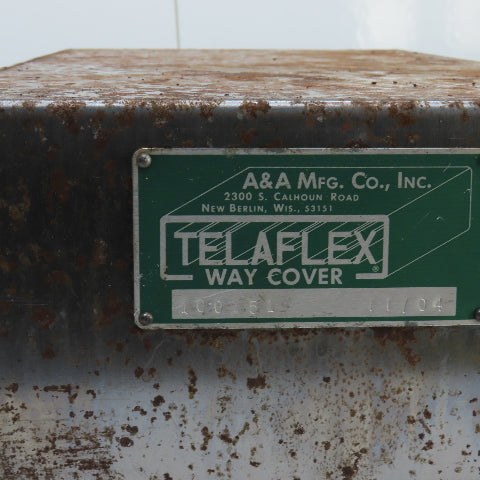 A&A Mfg. 100151 Telaflex 21" Wide Telescopic Way Cover 36-1/2" Long Extended