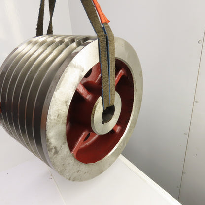 K-1772 7 Groove 18-3/16" OD D Section 38° V-Belt Pulley 2-5/8" Bore 11-3/8" Wide