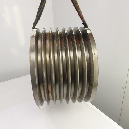 K-1772 7 Groove 18-3/16" OD D Section 38° V-Belt Pulley 2-5/8" Bore 11-3/8" Wide
