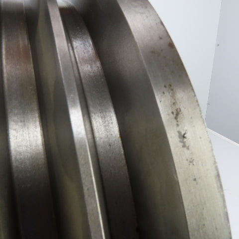 K-1772 7 Groove 18-3/16" OD D Section 38° V-Belt Pulley 2-5/8" Bore 11-3/8" Wide