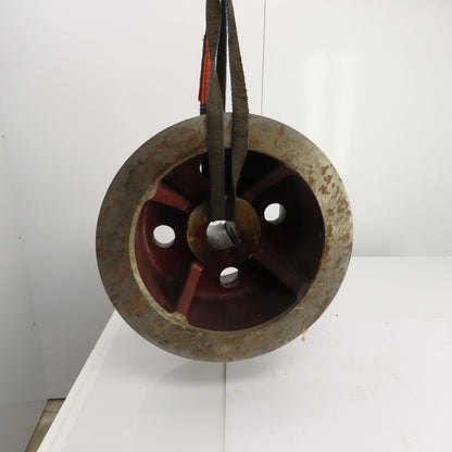 K-1772 7 Groove 18-3/16" OD D Section 38° V-Belt Pulley 2-5/8" Bore 11-3/8" Wide