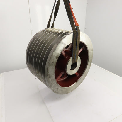 K-1772 7 Groove 18-3/16" OD D Section 38° V-Belt Pulley 2-5/8" Bore 11-3/8" Wide