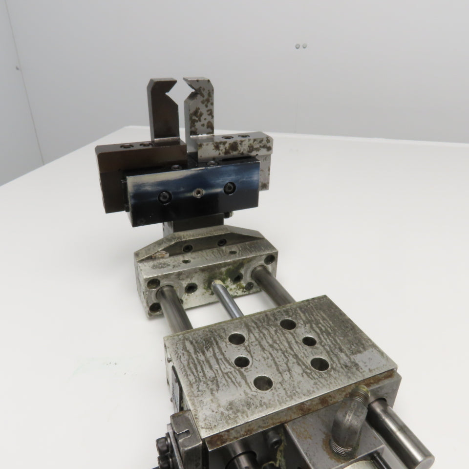 Pneumatic Guided Cylinder 4" Stroke W/ Parallel Gripper 1" Stroke