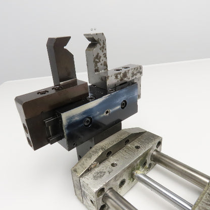 Pneumatic Guided Cylinder 4" Stroke W/ Parallel Gripper 1" Stroke