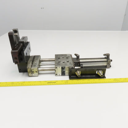 Pneumatic Guided Cylinder 4" Stroke W/ Parallel Gripper 1" Stroke