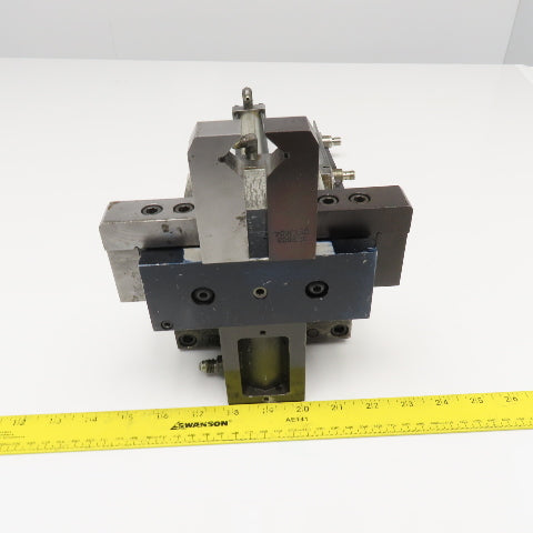 Pneumatic Guided Cylinder 4" Stroke W/ Parallel Gripper 1" Stroke