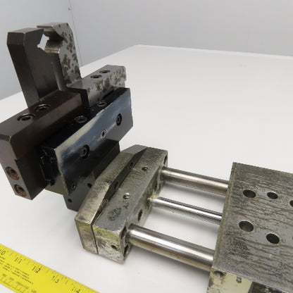 Pneumatic Guided Cylinder 4" Stroke W/ Parallel Gripper 1" Stroke