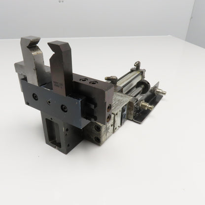 Pneumatic Guided Cylinder 4" Stroke W/ Parallel Gripper 1" Stroke