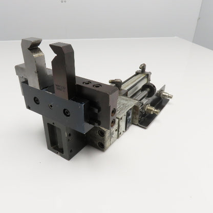 Pneumatic Guided Cylinder 4" Stroke W/ Parallel Gripper 1" Stroke